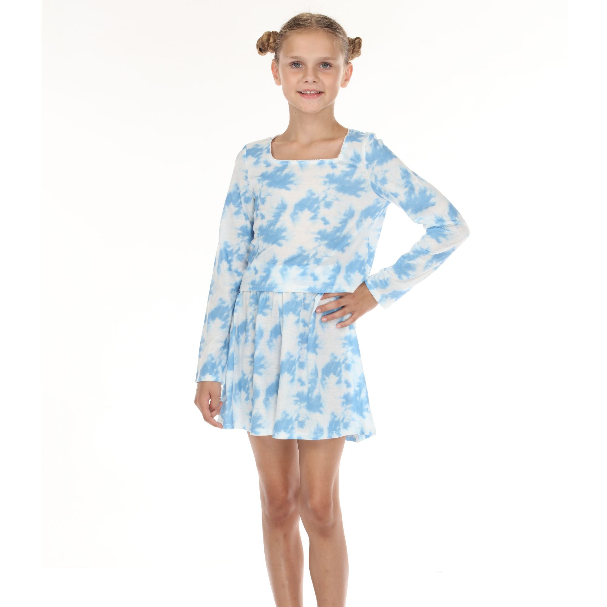 YPJ3018 BLUE BEST SELLER CATALOG FAIRE NEW SLEEPWEAR TIKTOK TWEEN SHOP VERISHOP