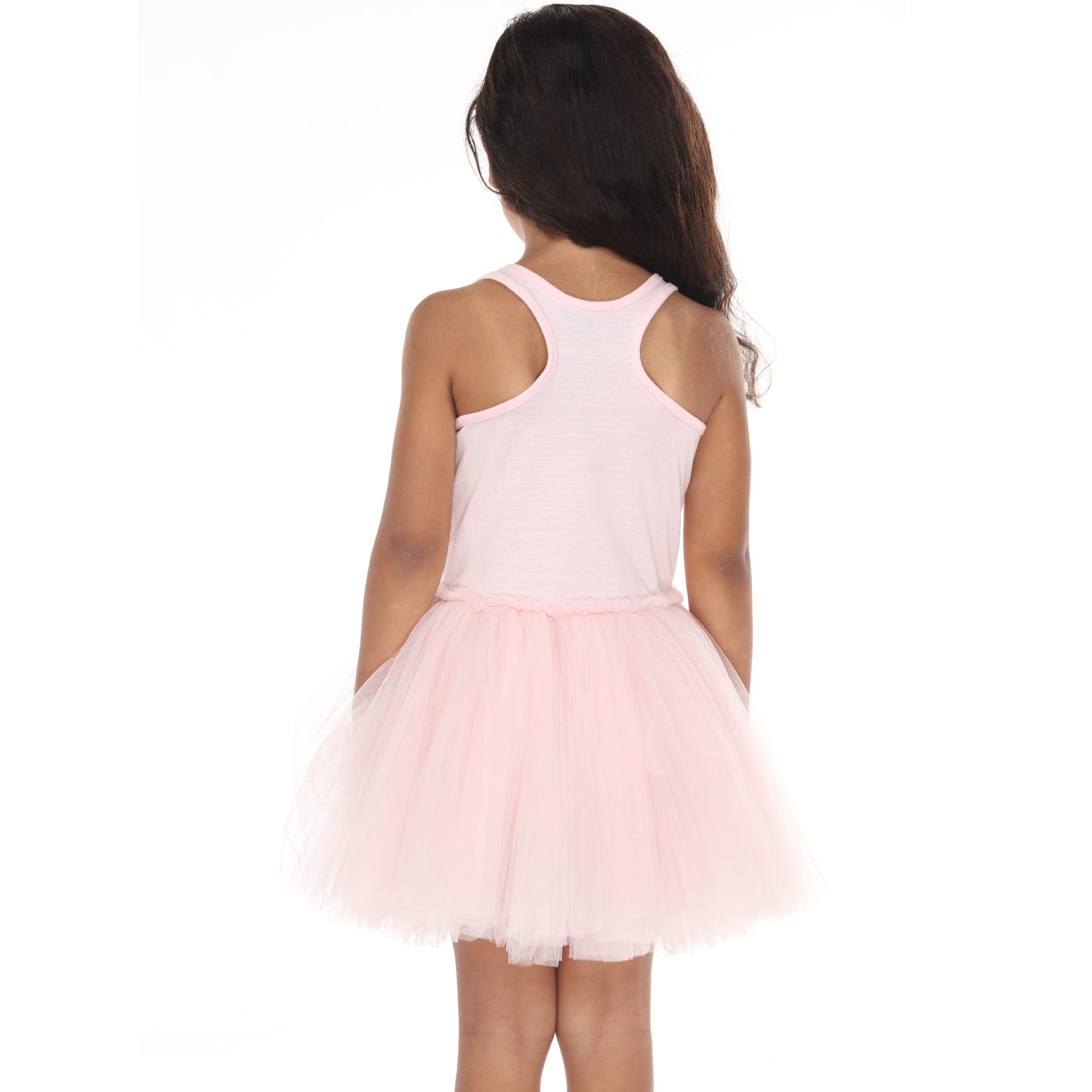 Girls Tiara Embellished Tutu Party Dress