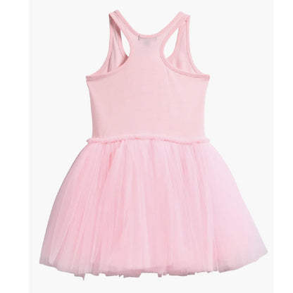 Girls Tiara Embellished Tutu Party Dress