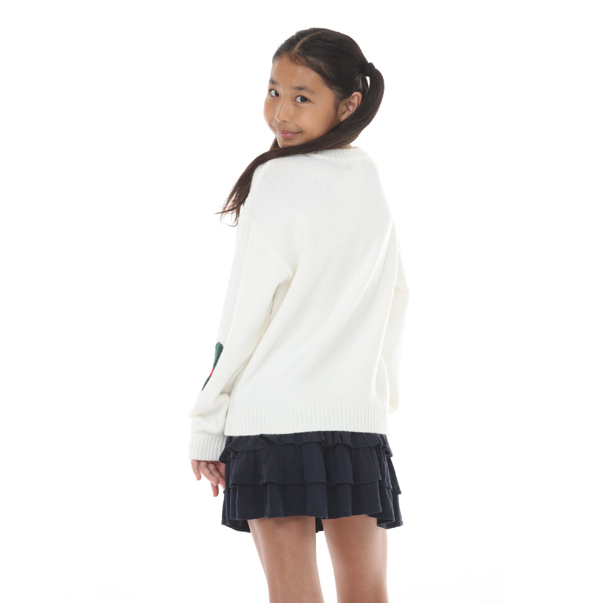 Tween Flower Sweater