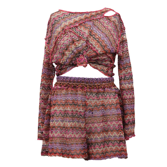 Tween Chevron Crochet Cover-Up