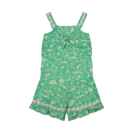 Tween Knot Front Romper