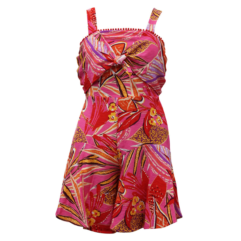 Tween Knot Front Romper