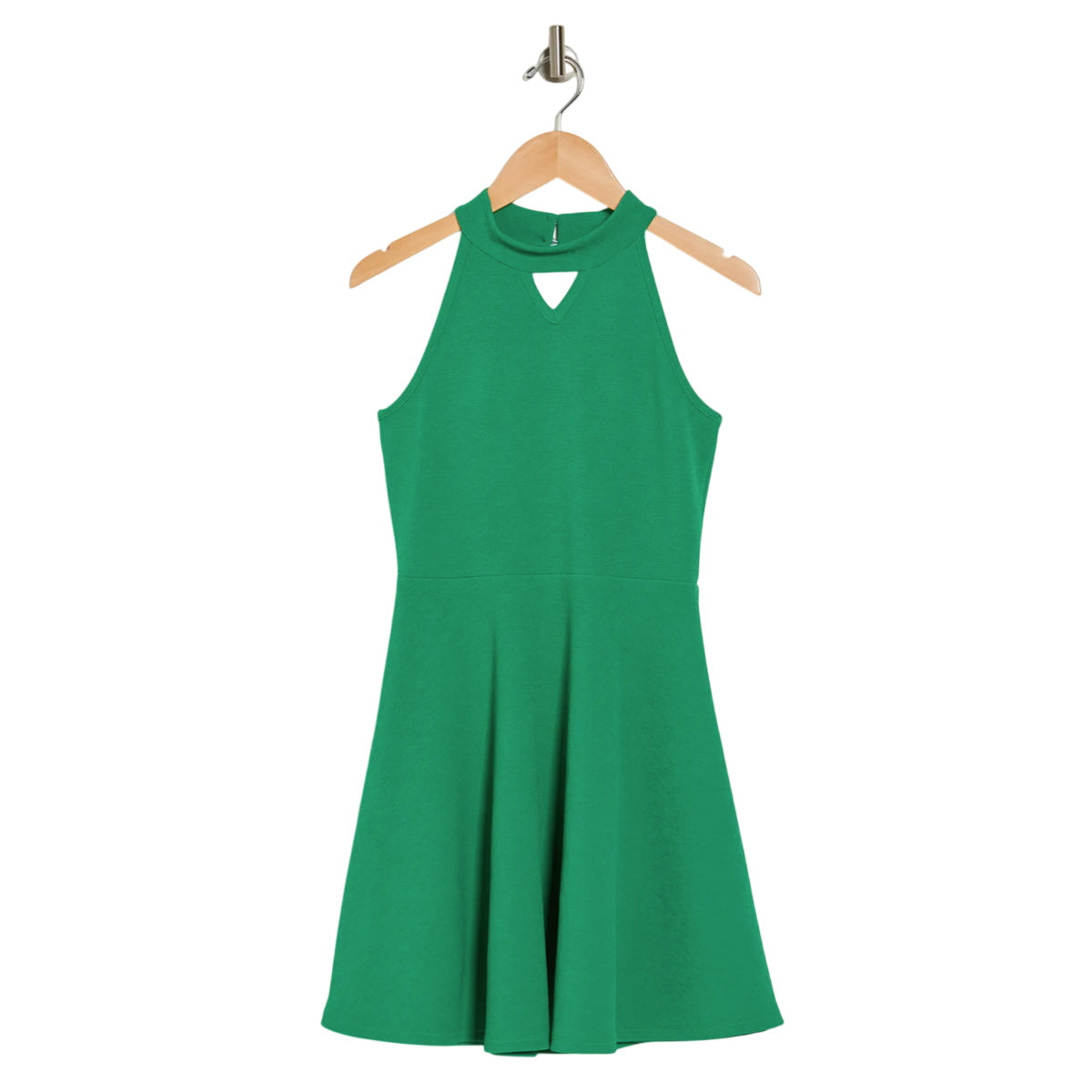 Tween Crepe Cutout Fit & Flare Dress