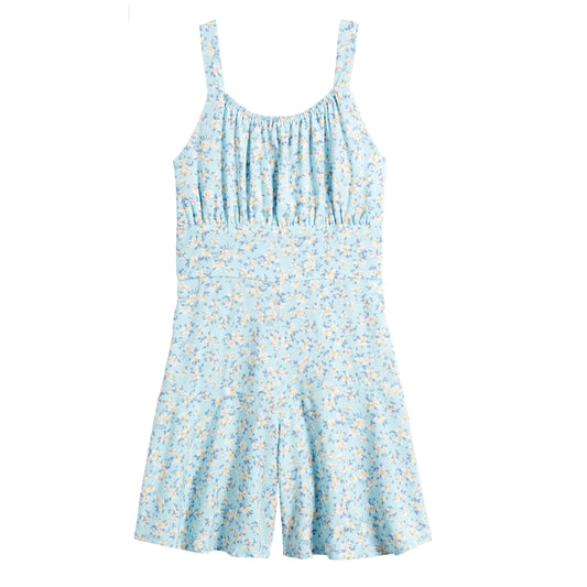 Tween Emma Bodice Cascading Romper