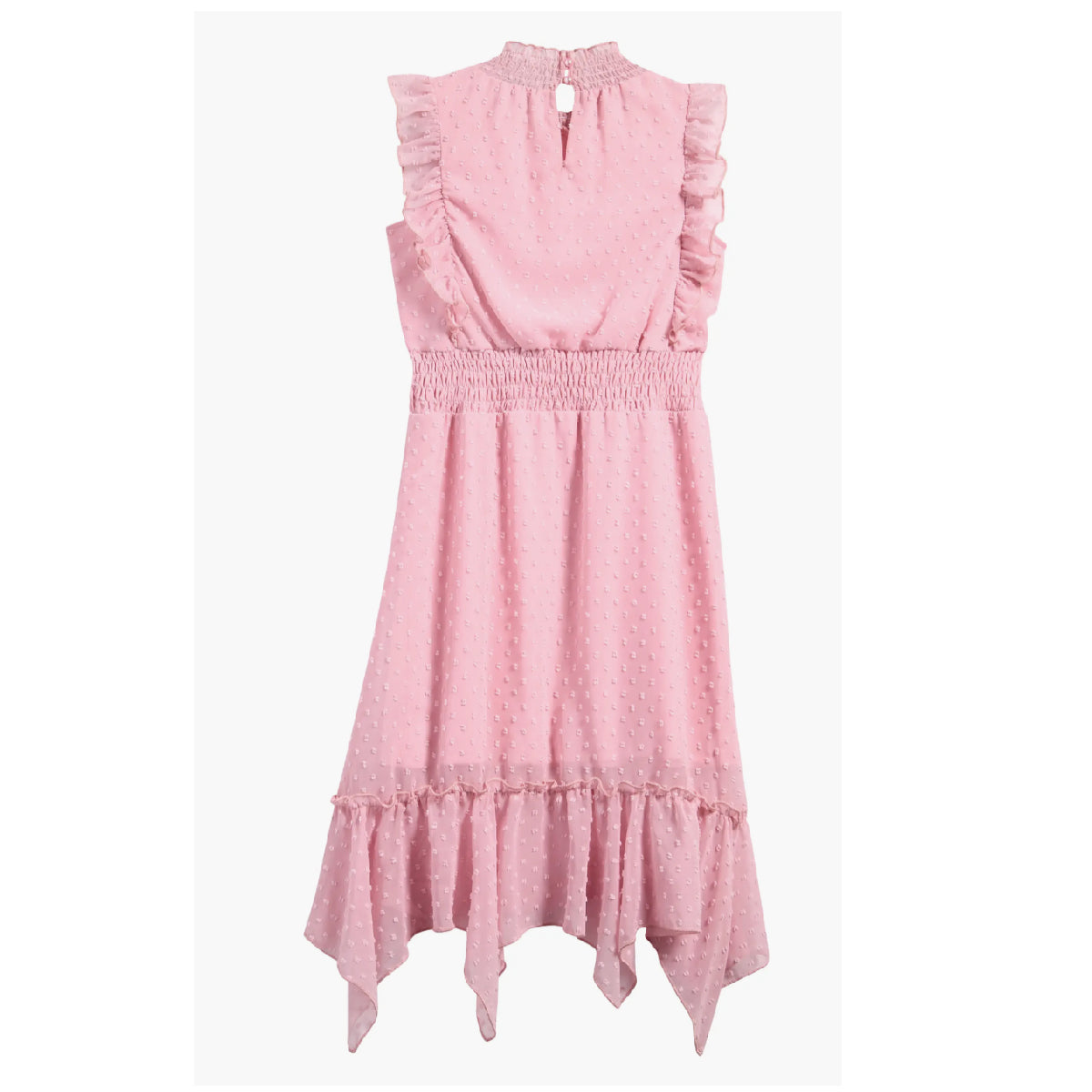 Tween Clip Dot Hankey Maxi Dress