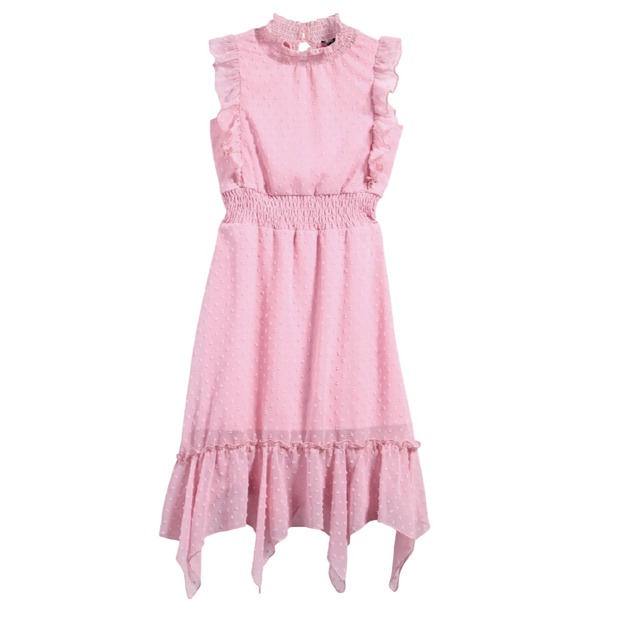 Tween Clip Dot Hankey Maxi Dress