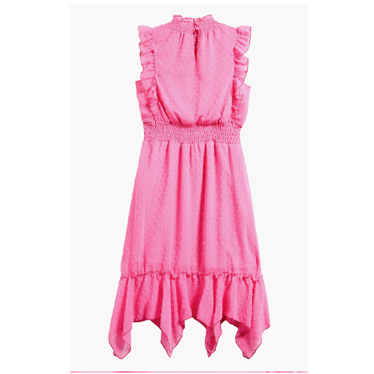 Tween Clip Dot Hankey Maxi Dress