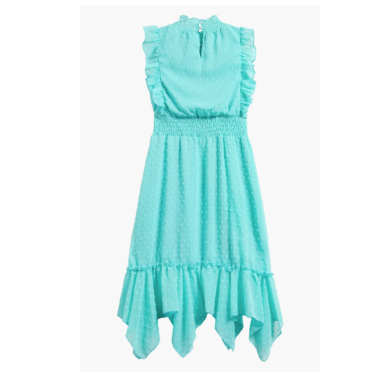 Tween Clip Dot Hankey Maxi Dress