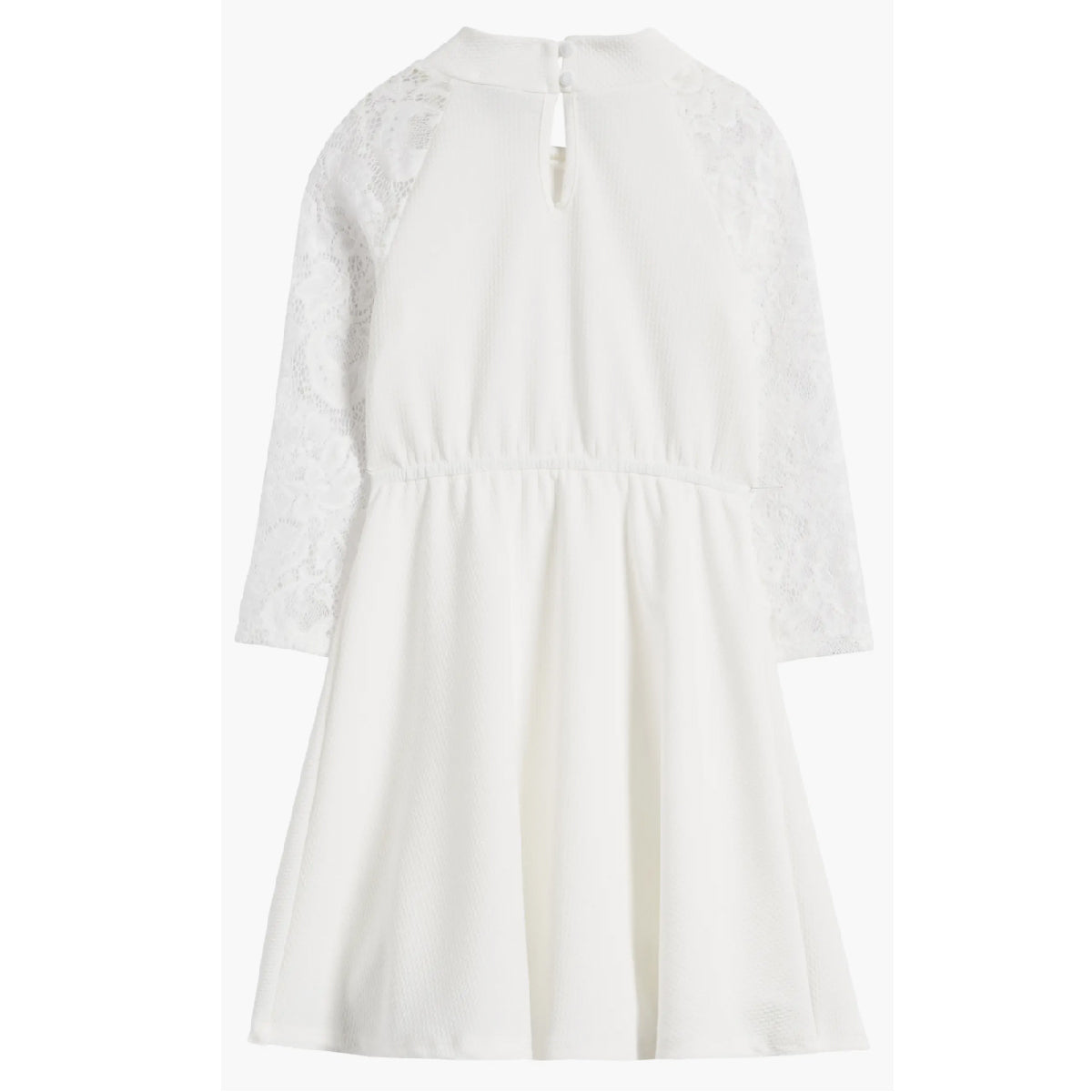 Tween Lace Ponte Skater Dress