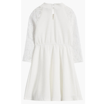 Tween Lace Ponte Skater Dress