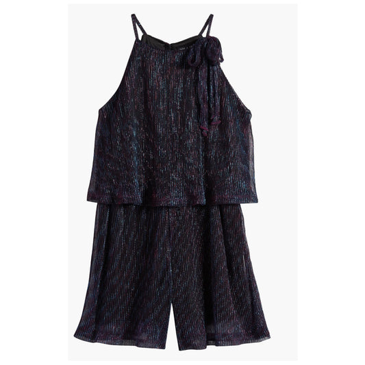Tween Popover Flounce Romper