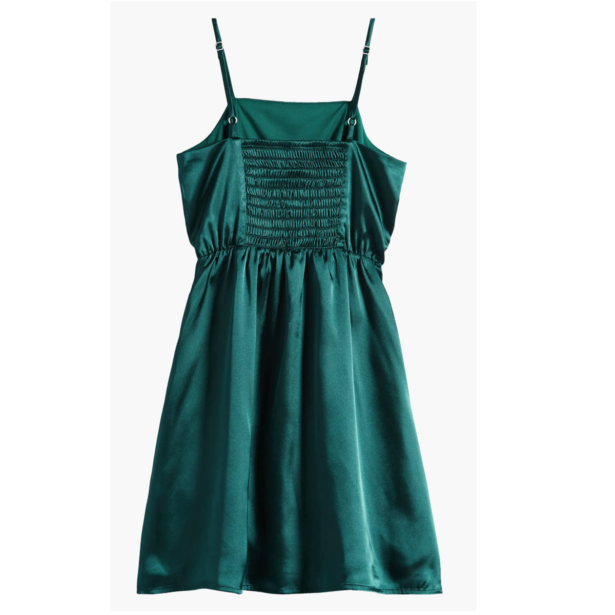 Satin Baby Doll Hunter Green