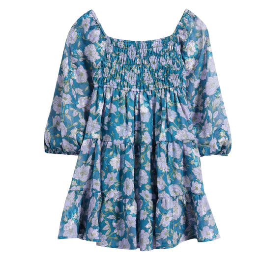 Tween Smocked Babydoll Dress