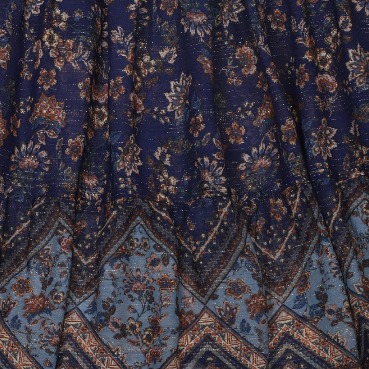 Tween Smocked Border Maxi