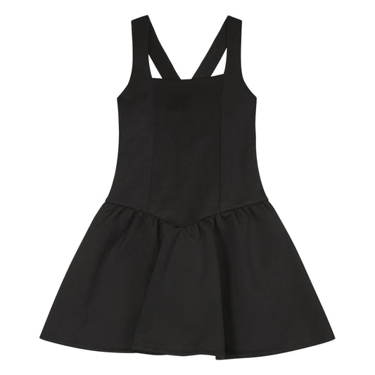 Tween Drop-Waist X-Back Dress