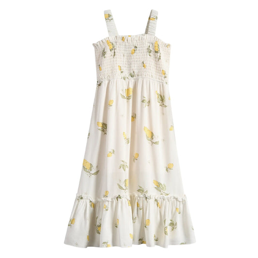 Tween Smocked Tiered Sundress