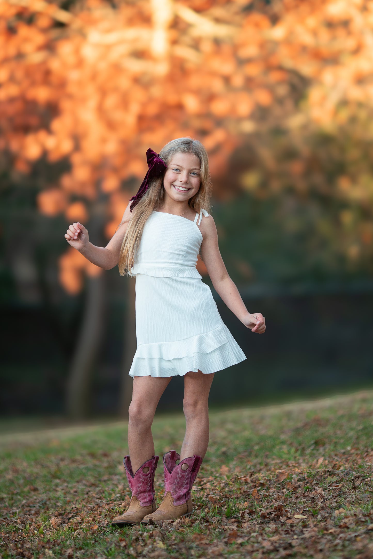 Tween Textured Knit Dress