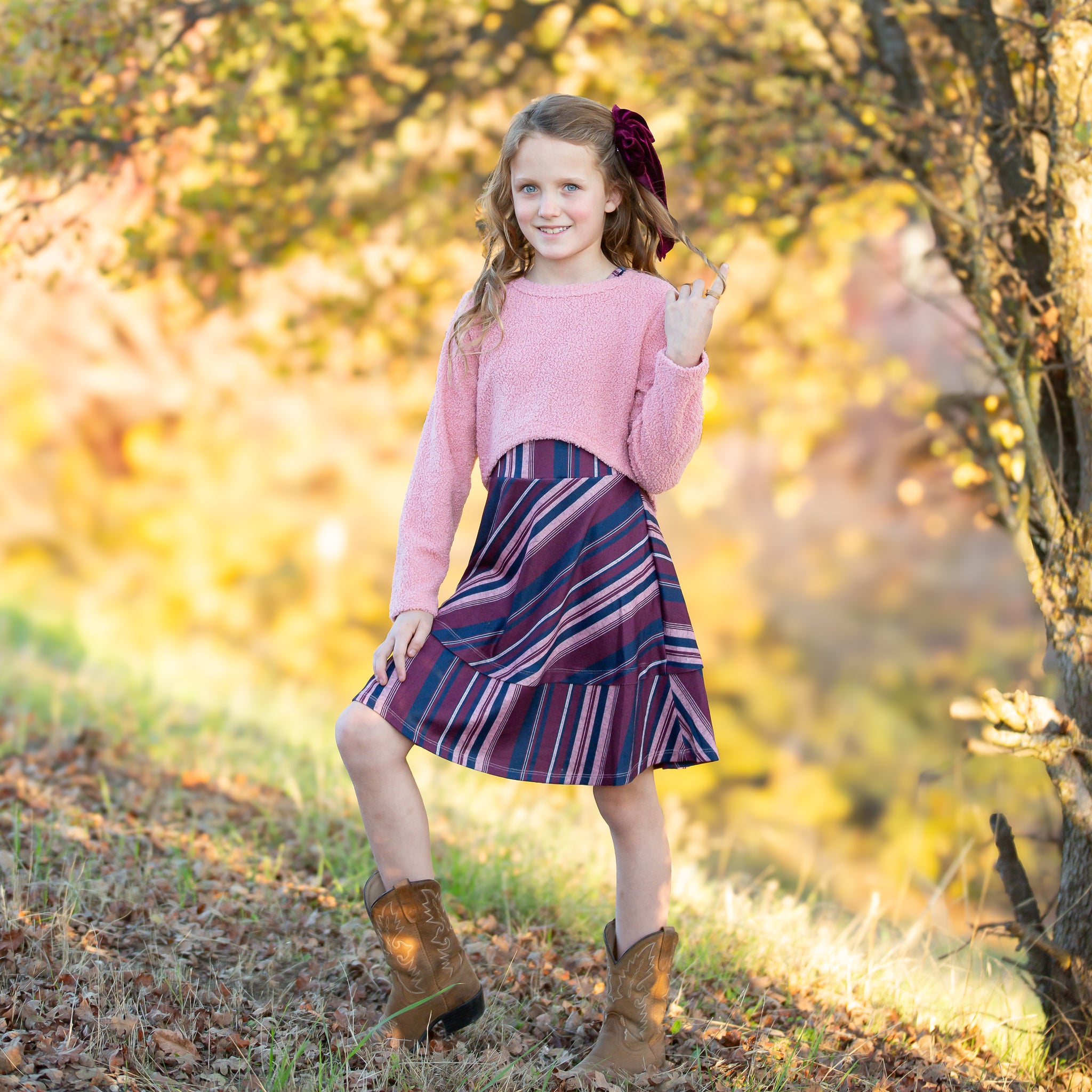 Tween Cable Knit 2Pc Set
