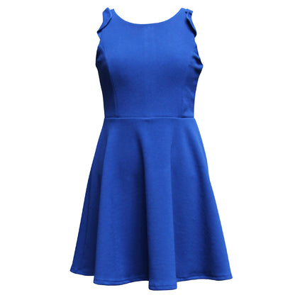 Ruffle Skater Dress