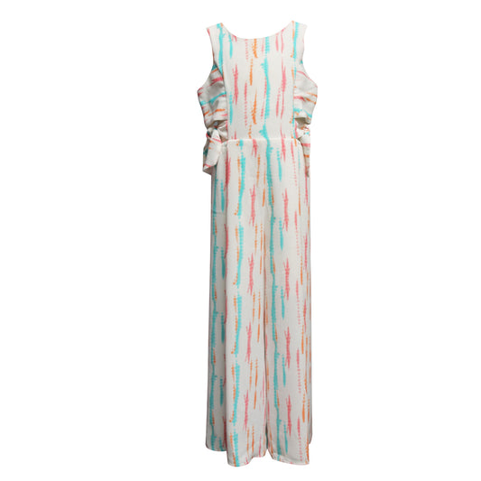 Tween Printed Side Knot Jumpsuit