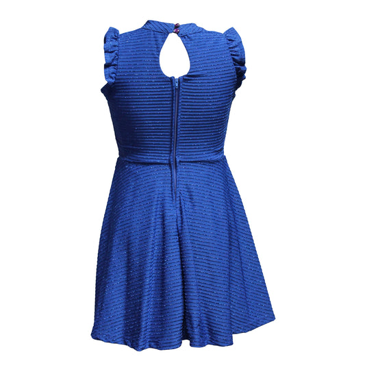 Mock Neck Skater Dress
