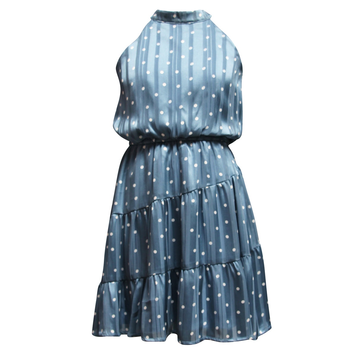 Tween Polka Dot & Stripe Dress